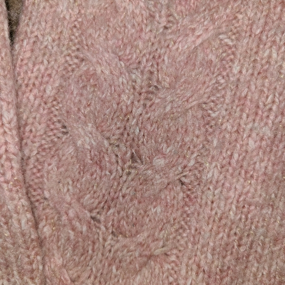 L.L. Bean Wool Blend Cable Knit Sweater - Picture 10 of 11